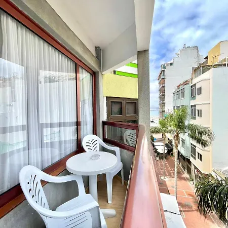 Dbl Exterior Studio, Wifi, Near The Canteras Beach Διαμέρισμα *