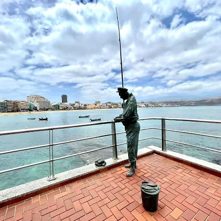 Διαμέρισμα Dbl Exterior Studio, Wifi, Near The Canteras Beach