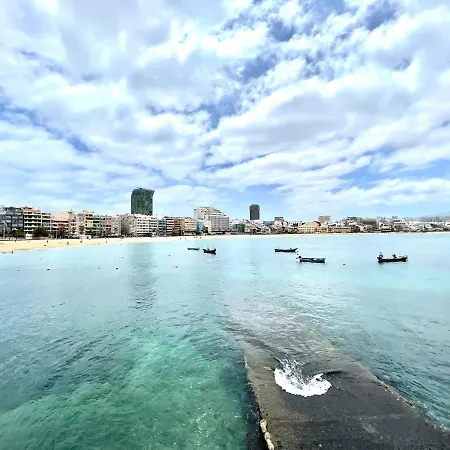 Διαμέρισμα Dbl Exterior Studio, Wifi, Near The Canteras Beach *