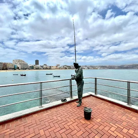 Dbl Exterior Studio, Wifi, Near The Canteras Beach Διαμέρισμα Λας Πάλμας ντε Γκραν Κανάρια