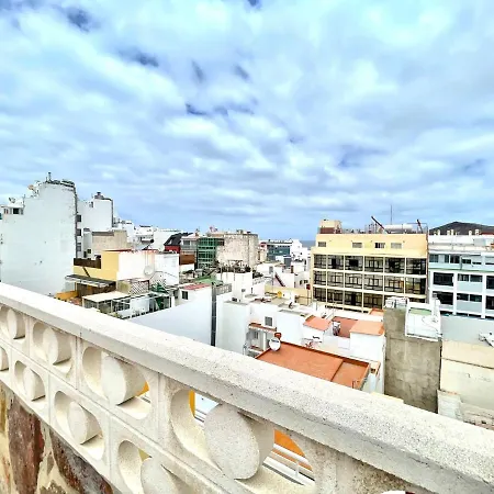 Dbl Exterior Studio, Wifi, Near The Canteras Beach *